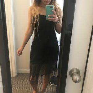 Beautiful vintage black flapper dress